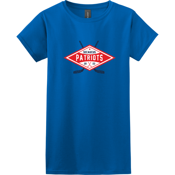 Secaucus Patriots Softstyle Ladies' T-Shirt