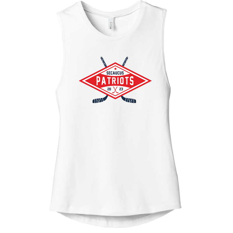Secaucus Patriots Womens Jersey Muscle Tank