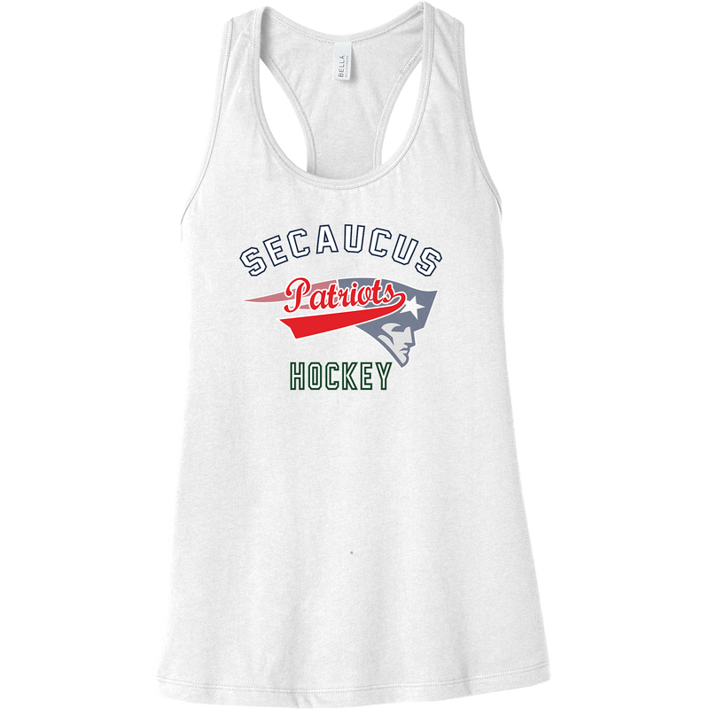 Secaucus Patriots Womens Jersey Racerback Tank