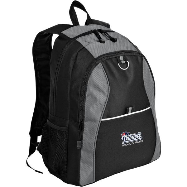 Secaucus Patriots Contrast Honeycomb Backpack