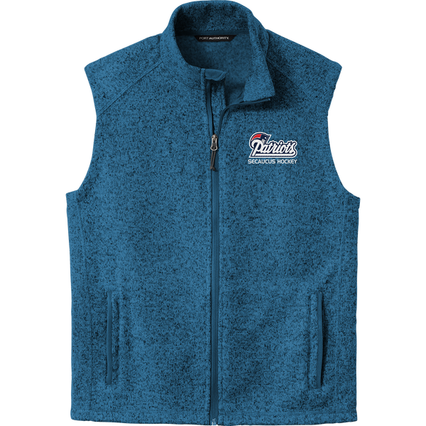 Secaucus Patriots Sweater Fleece Vest