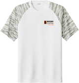 Biggby Coffee Hockey Club Drift Camo Colorblock Tee