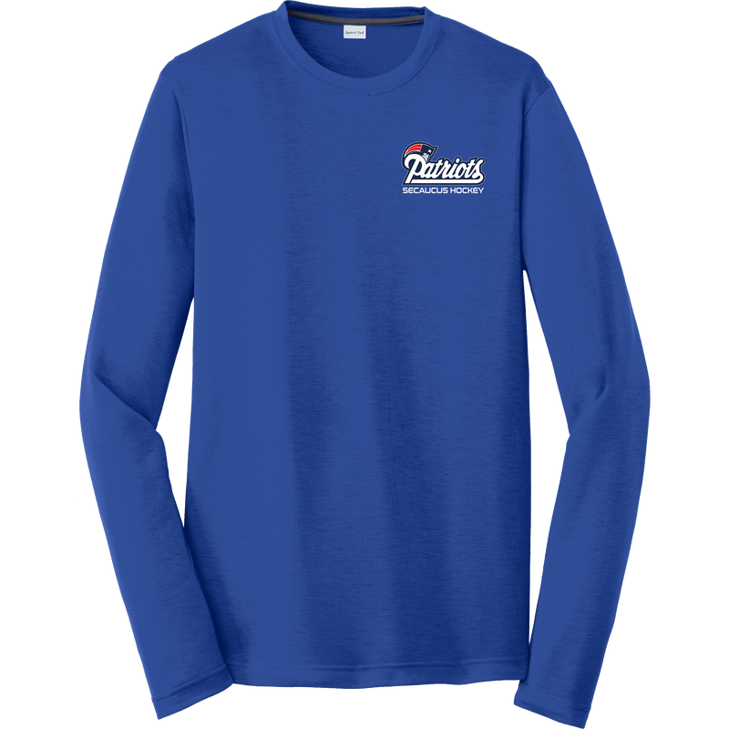 Secaucus Patriots Long Sleeve PosiCharge Competitor Cotton Touch Tee